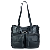 Torebka MONNARI BAG4100-020 -  Czarna