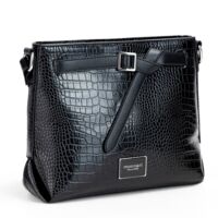 Torebka MONNARI BAG4110-M20 -  CZARNE CROCO