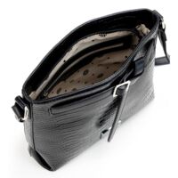 Torebka MONNARI BAG4110-M20 -  CZARNE CROCO